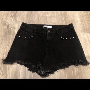 Black shorts